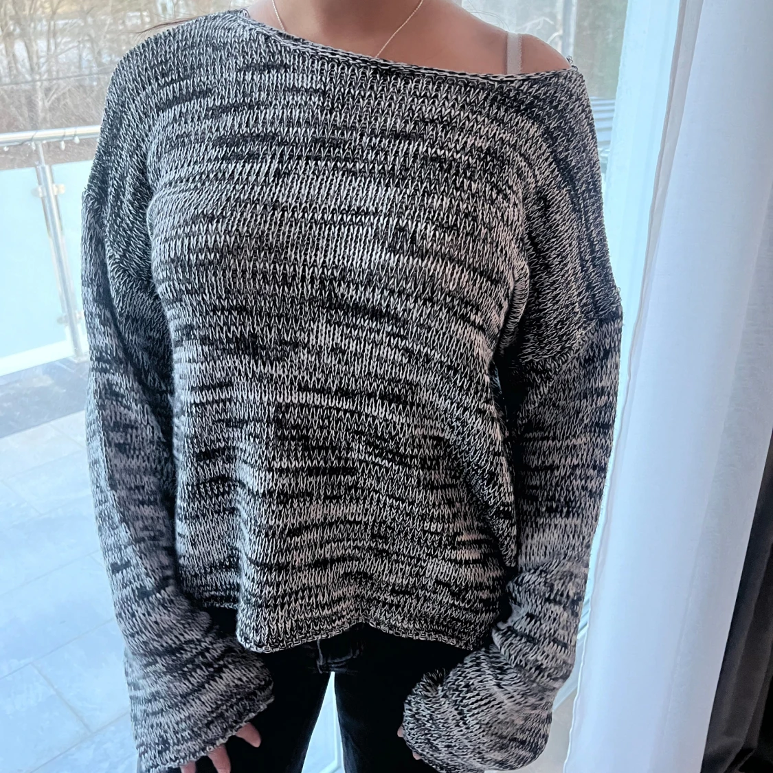 Stickad tröja  - 90