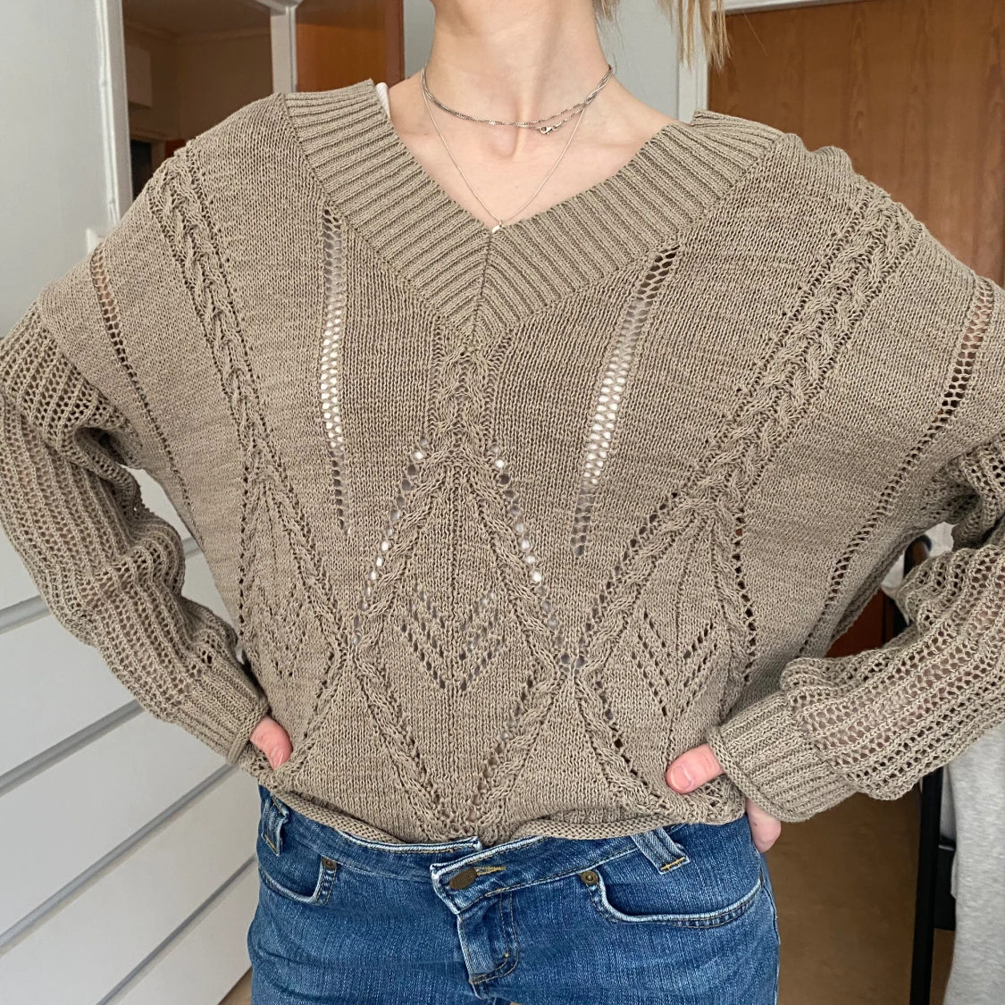 Stickad tröja😍🔥