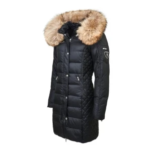 Jacka - Säljer min rock and blue jacka för att jag beställde fel storlek. Använt sällan så den är hel och fin. Den är i äkta päls. Köpte för 4000