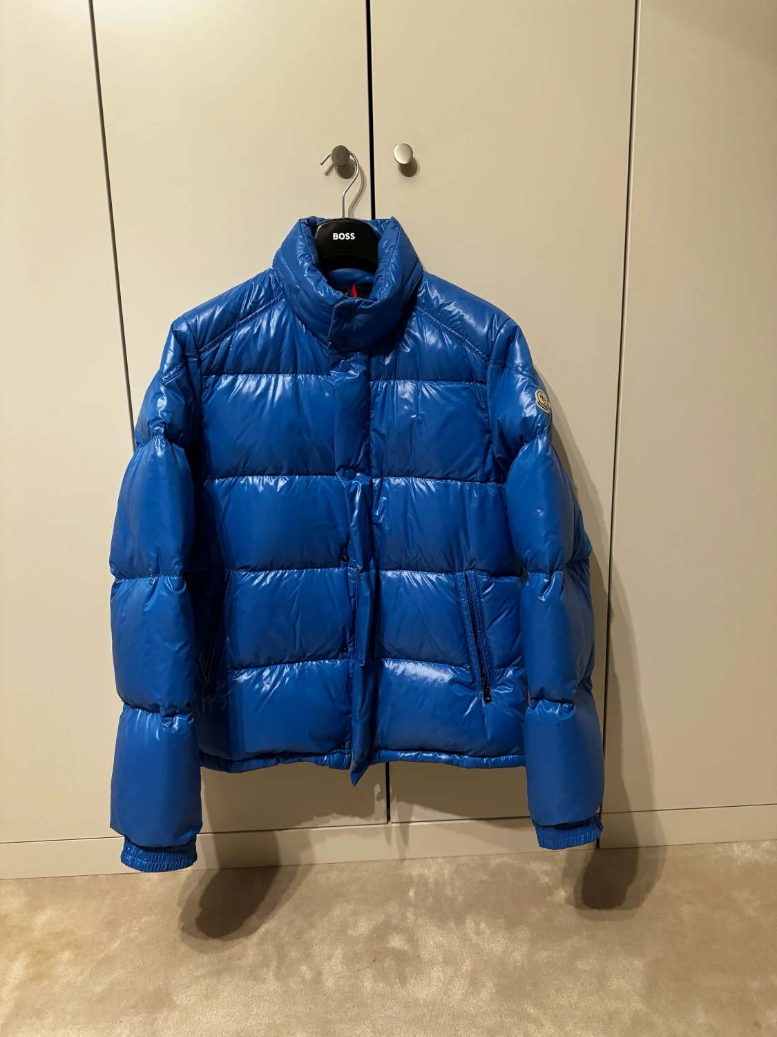 Moncler Jacka Blå