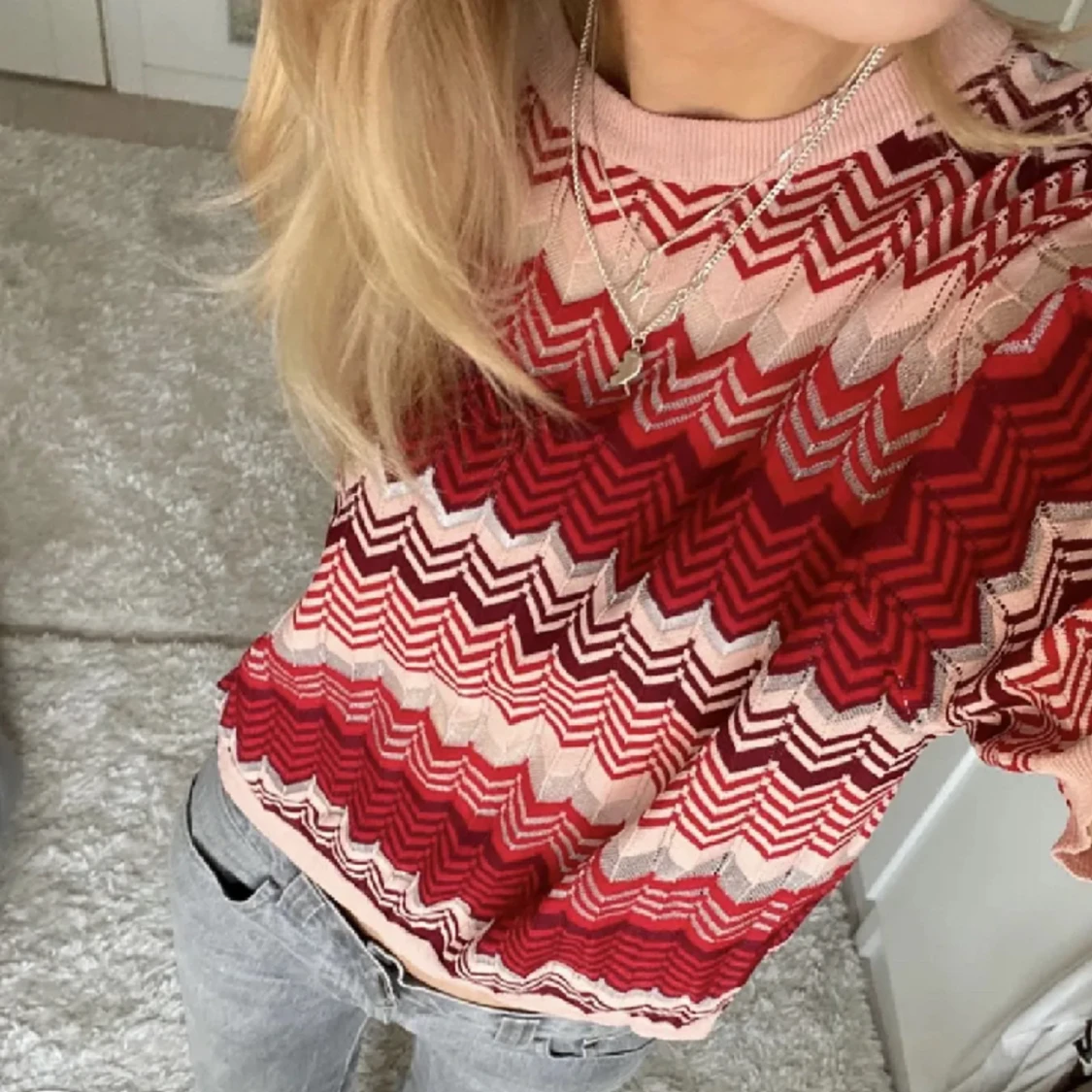 Mönstrad tröja - 90