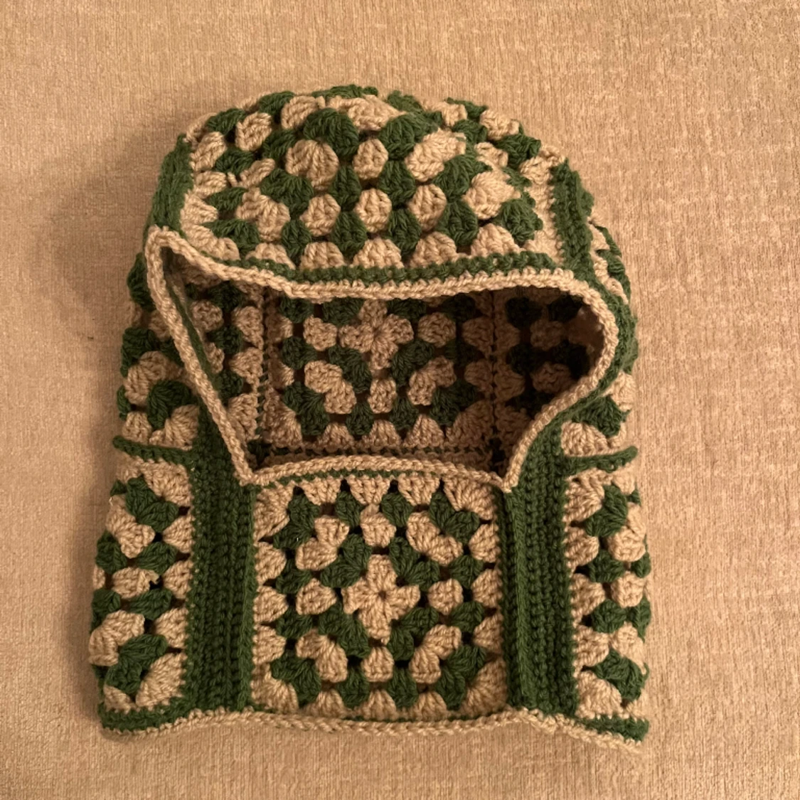 Virkad balaklava - 90