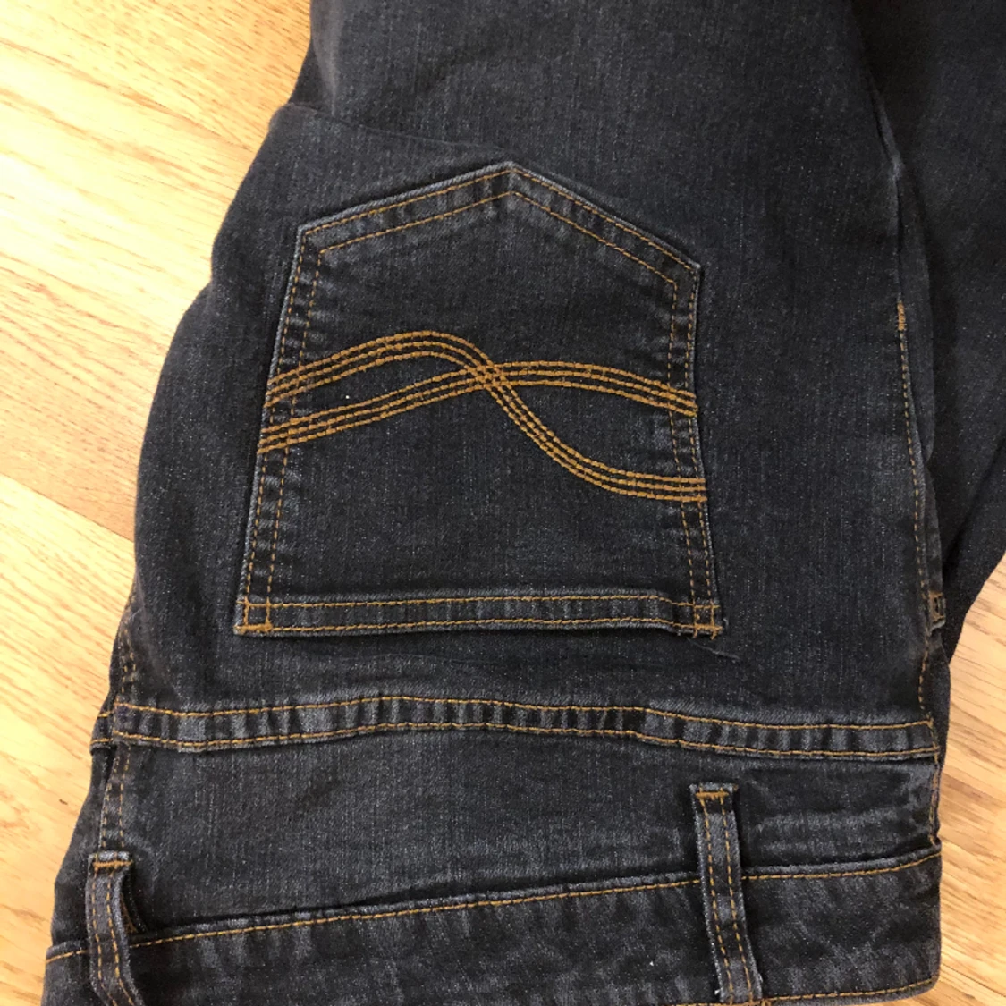 Vintage grå bootcut - 90