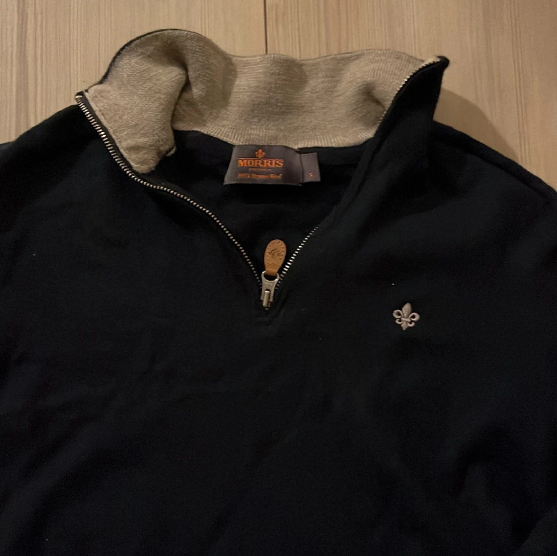 Stickad Morris half zip  - 90