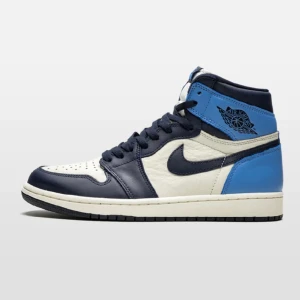 JORDAN 1 "OBSIDIAN" HIGH - jordan 1 high i färgen obsidian. strl. 36. sparsamt använda  pris går att förhandlas🩷