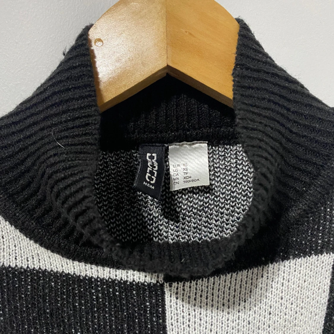 oversized stickad tröja - 91