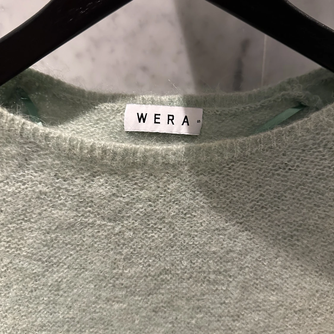 Ljusgrön stickad Wera - 90