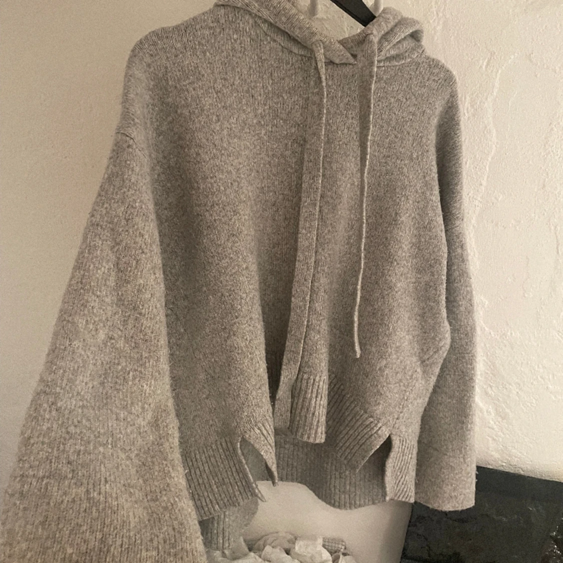 Stickad hoodie💘 - 91