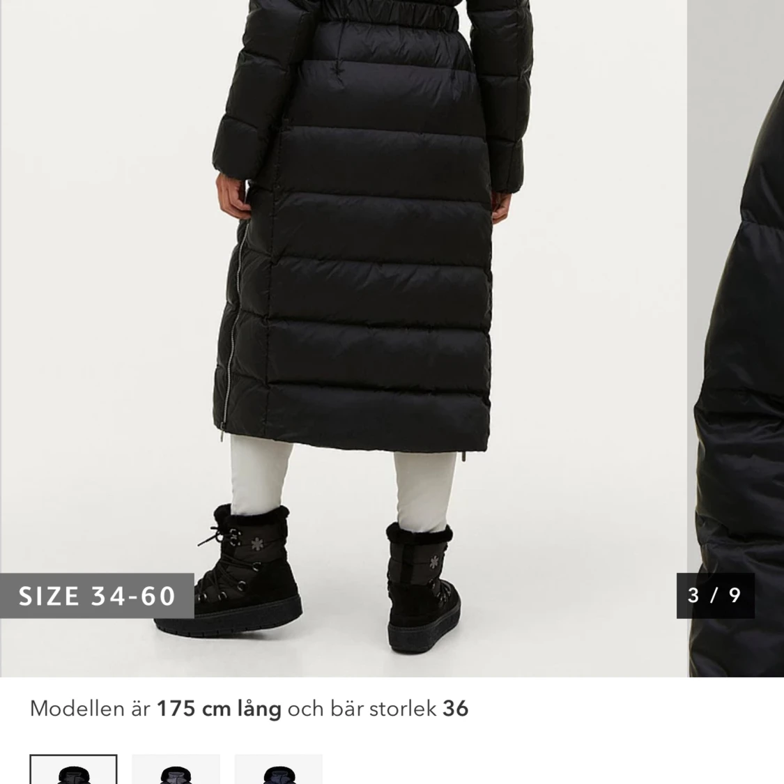 Áhkká dunkappa Gold long coat shiny  - 91