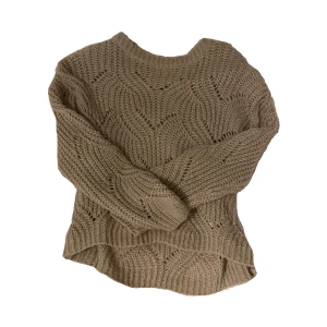 Brun/rosa stickadtröja - Söt och mysig stickadtröja som passar till nästan allt!🤍