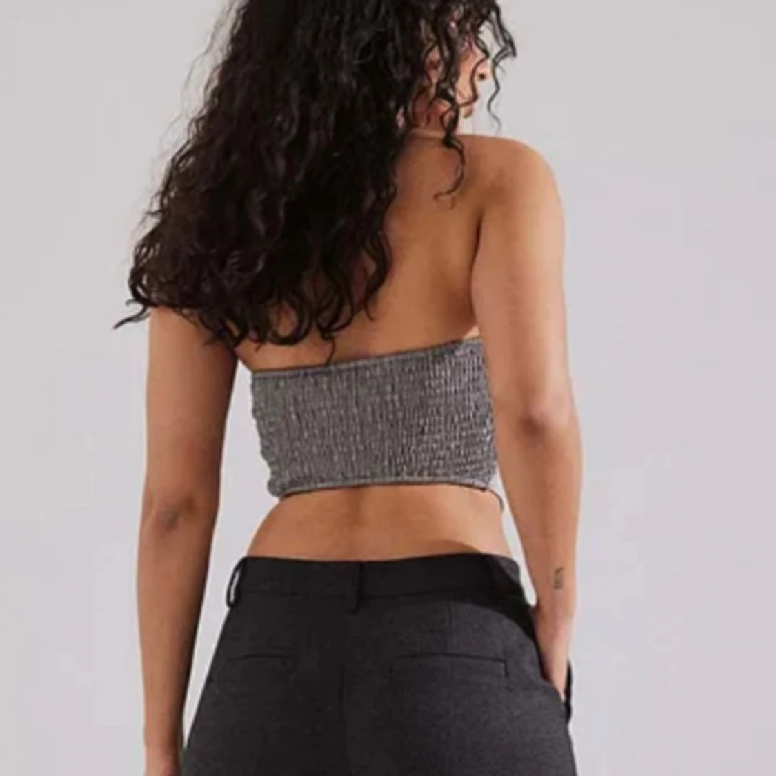 Randig korsettopp - 90