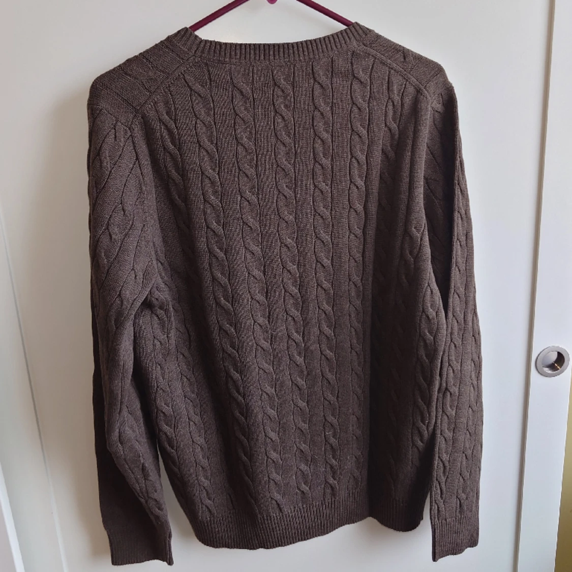 Gant Kabelstickad bomullströja - 90