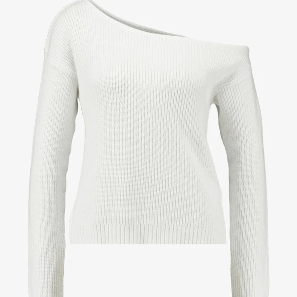 Vit off shoulder tröja