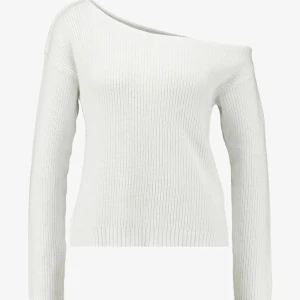 Vit off shoulder tröja - Så fin tröja som nästan aldrig är använd! Den är liten i storleken. Den passar mig som har S/m i vanliga plagg