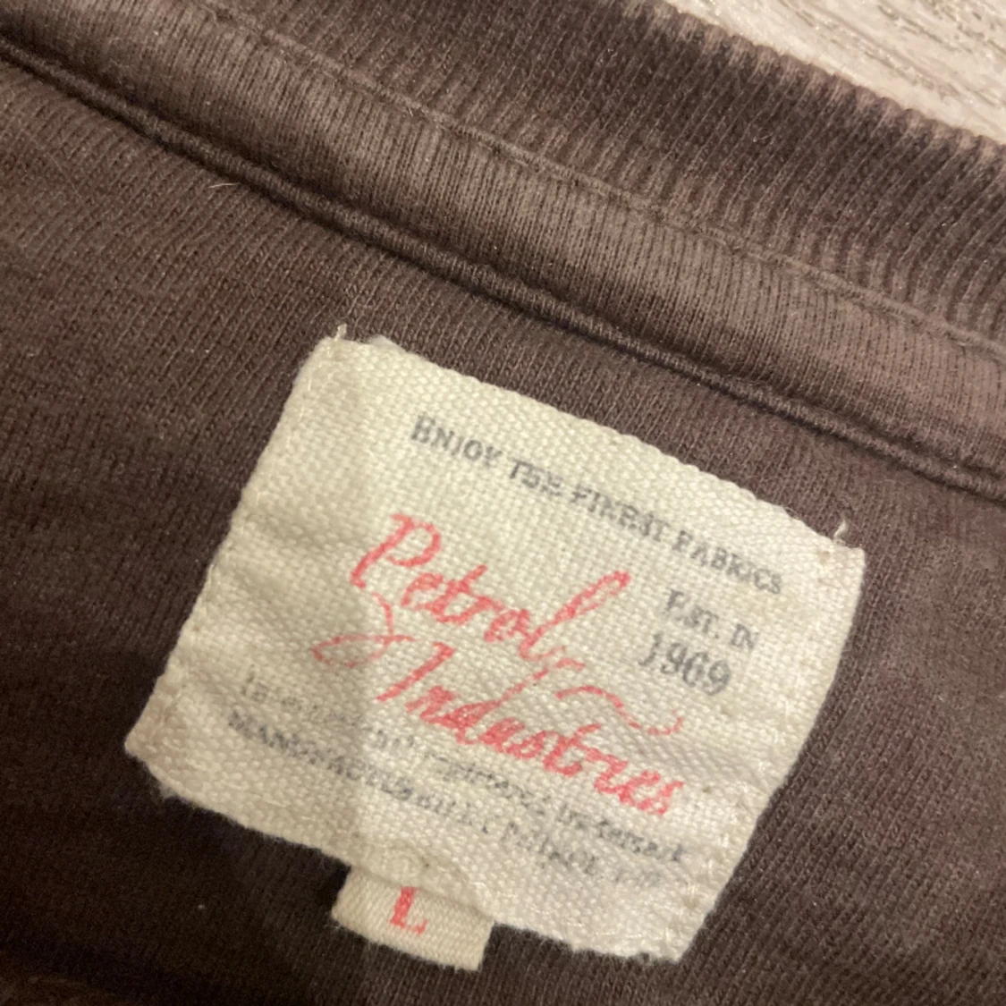 långärmad tvär fet tröja  - 90