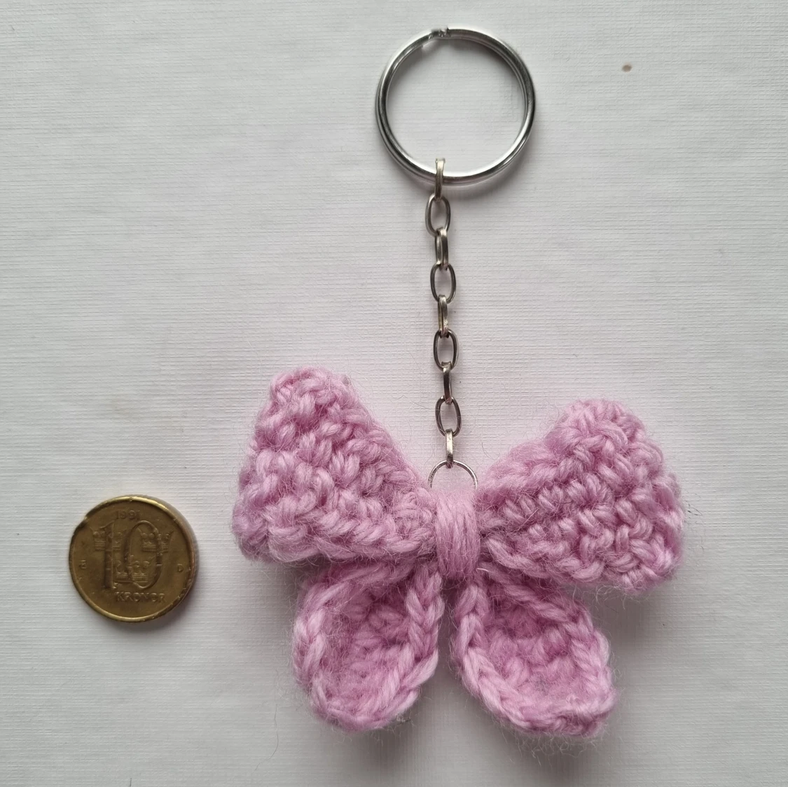 Rosett nyckelring - 90