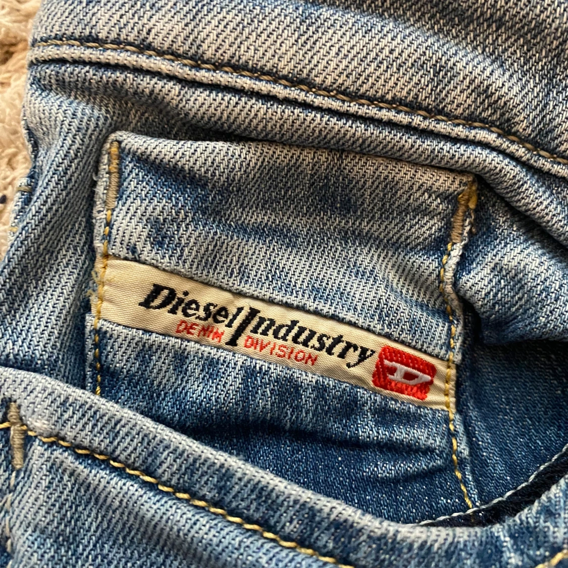 Diesel Industry lågmidjade jeans - 2