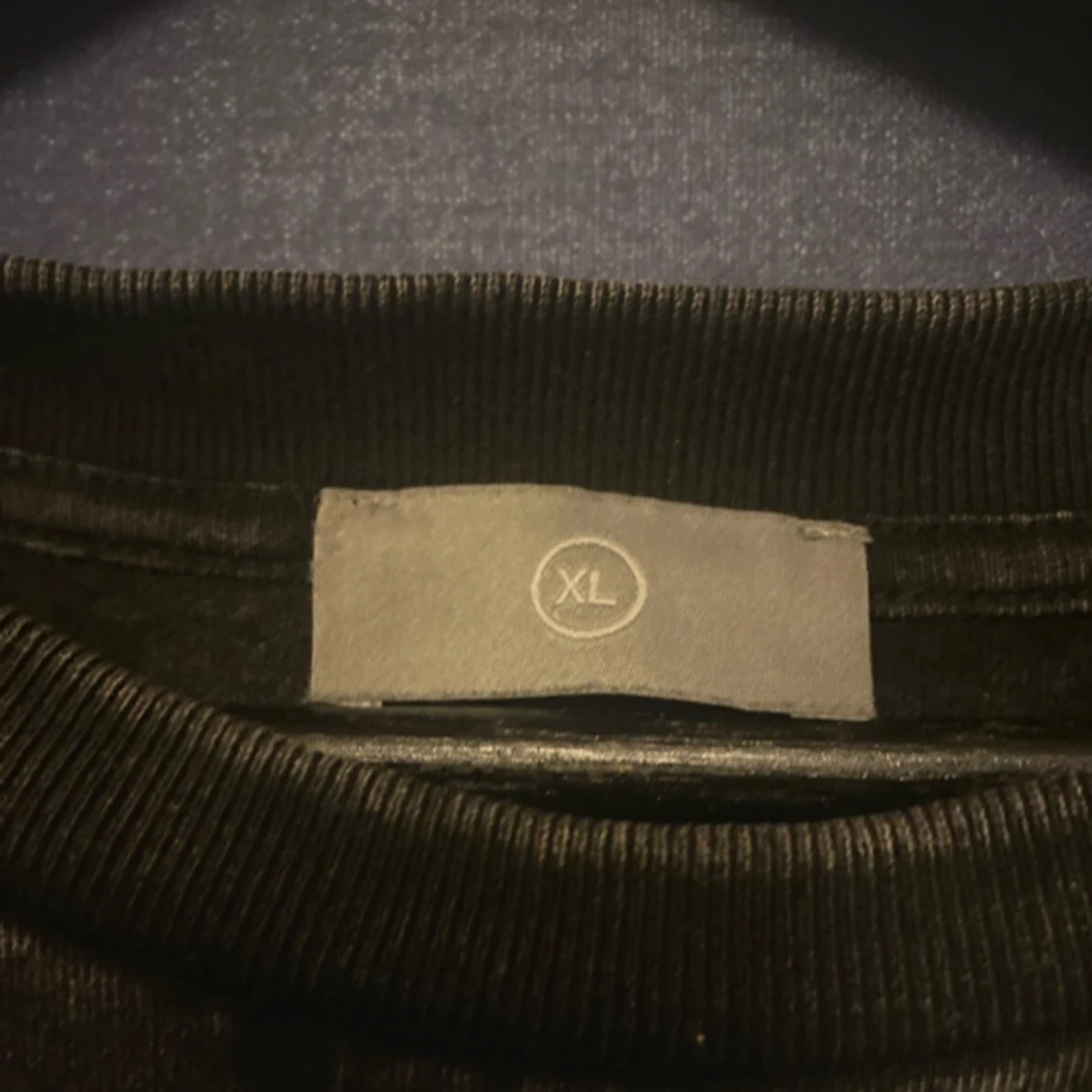 Oversized tröja med tryck - 91