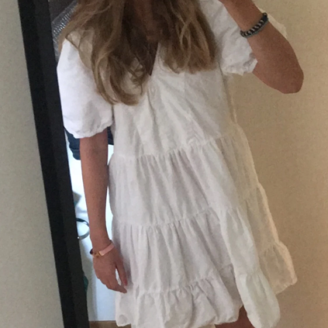 Vit klänning Zara 