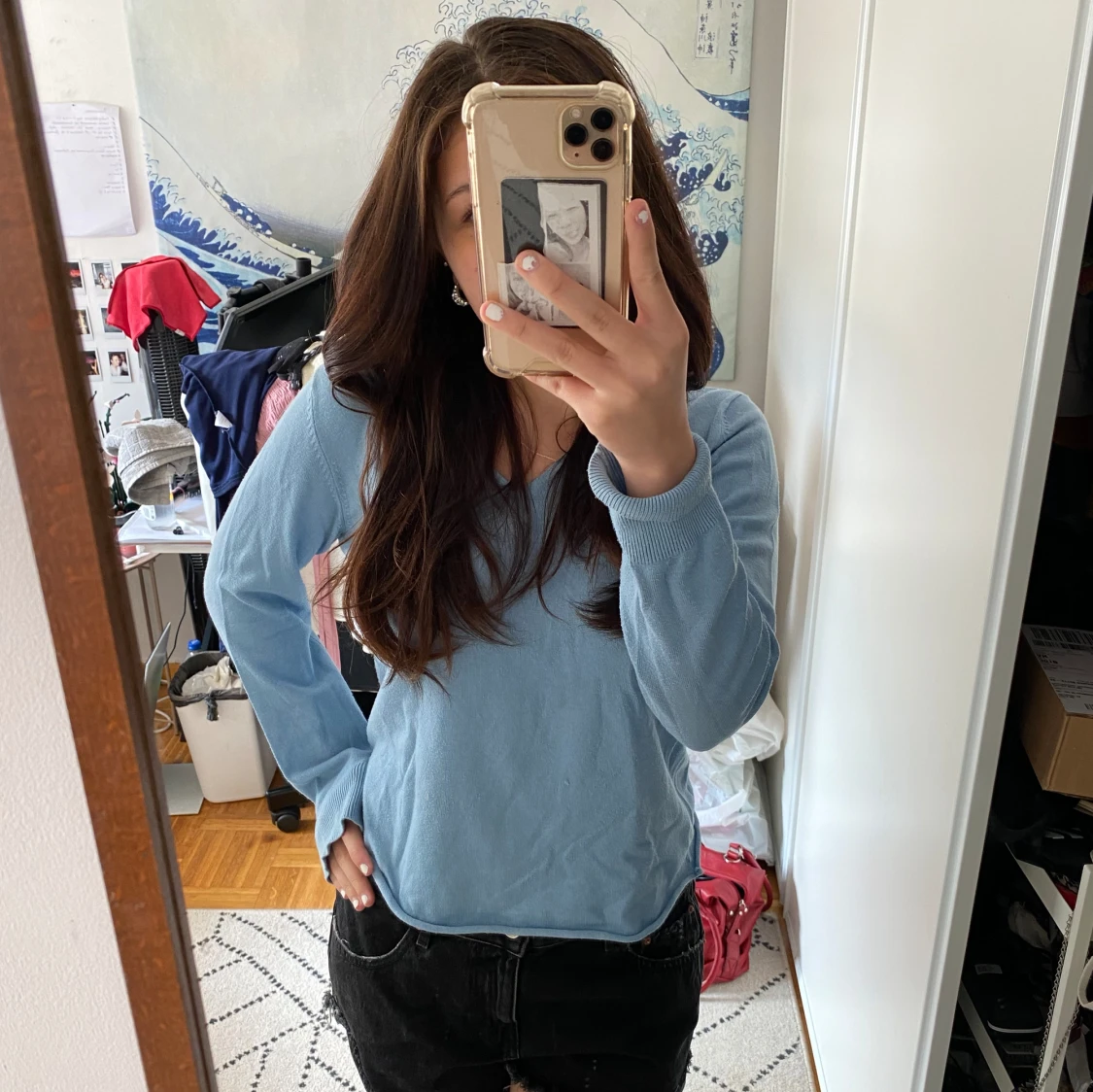 Långärmad tröja - 90