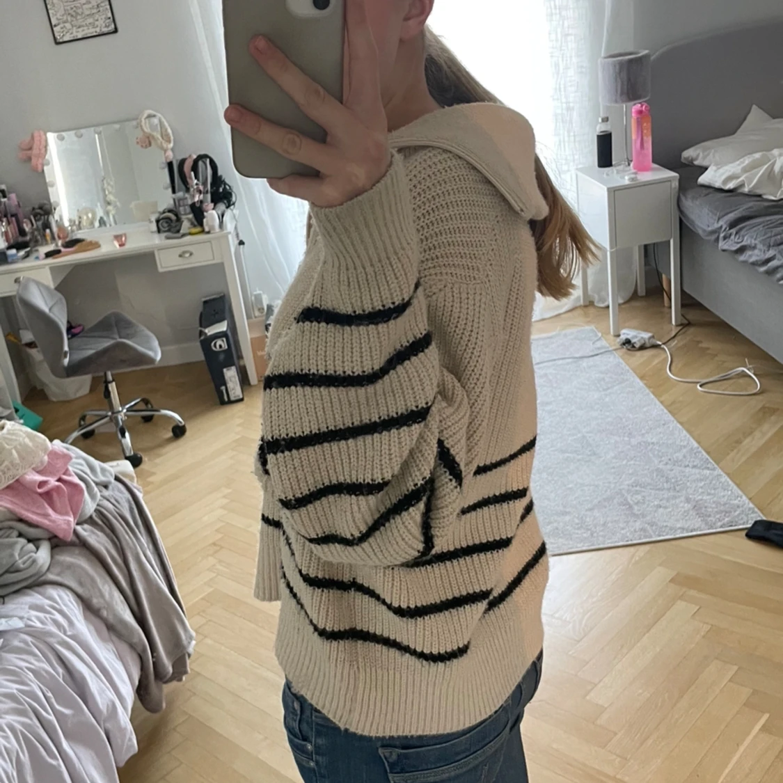 Stickad tröja  - 90