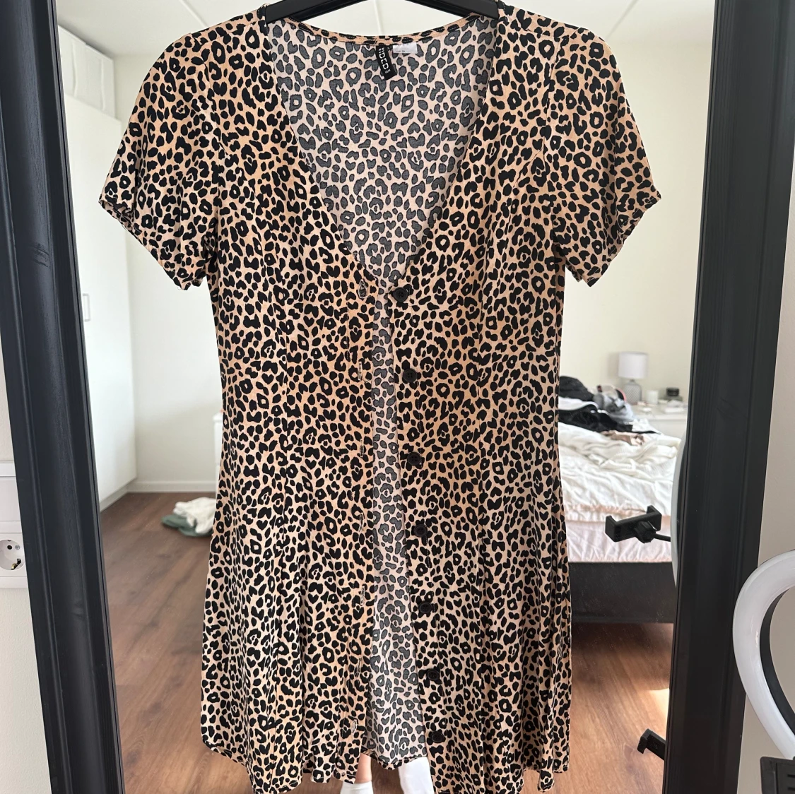 Leopard klänning  - 93