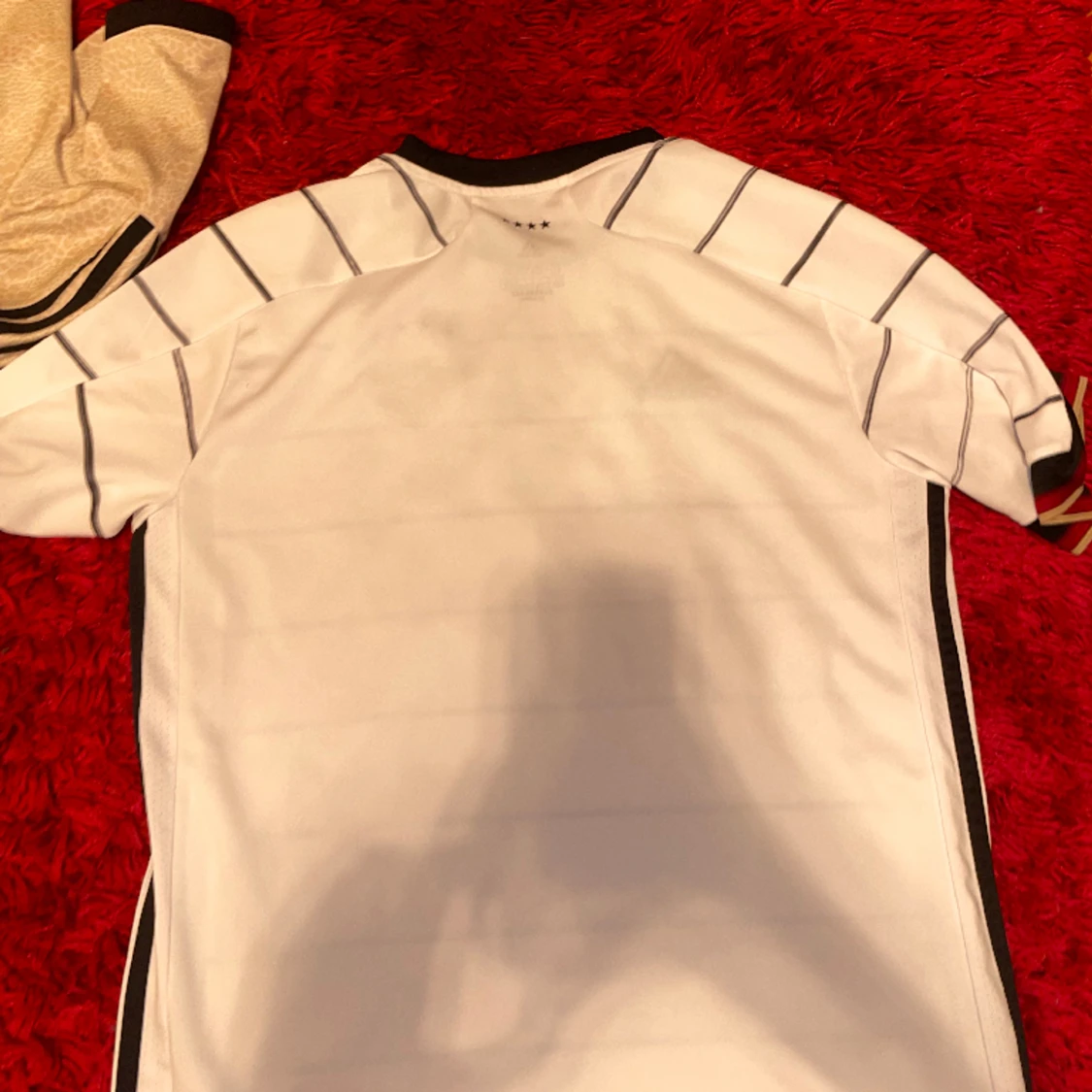 Tyskland tröja vit svart  - 90