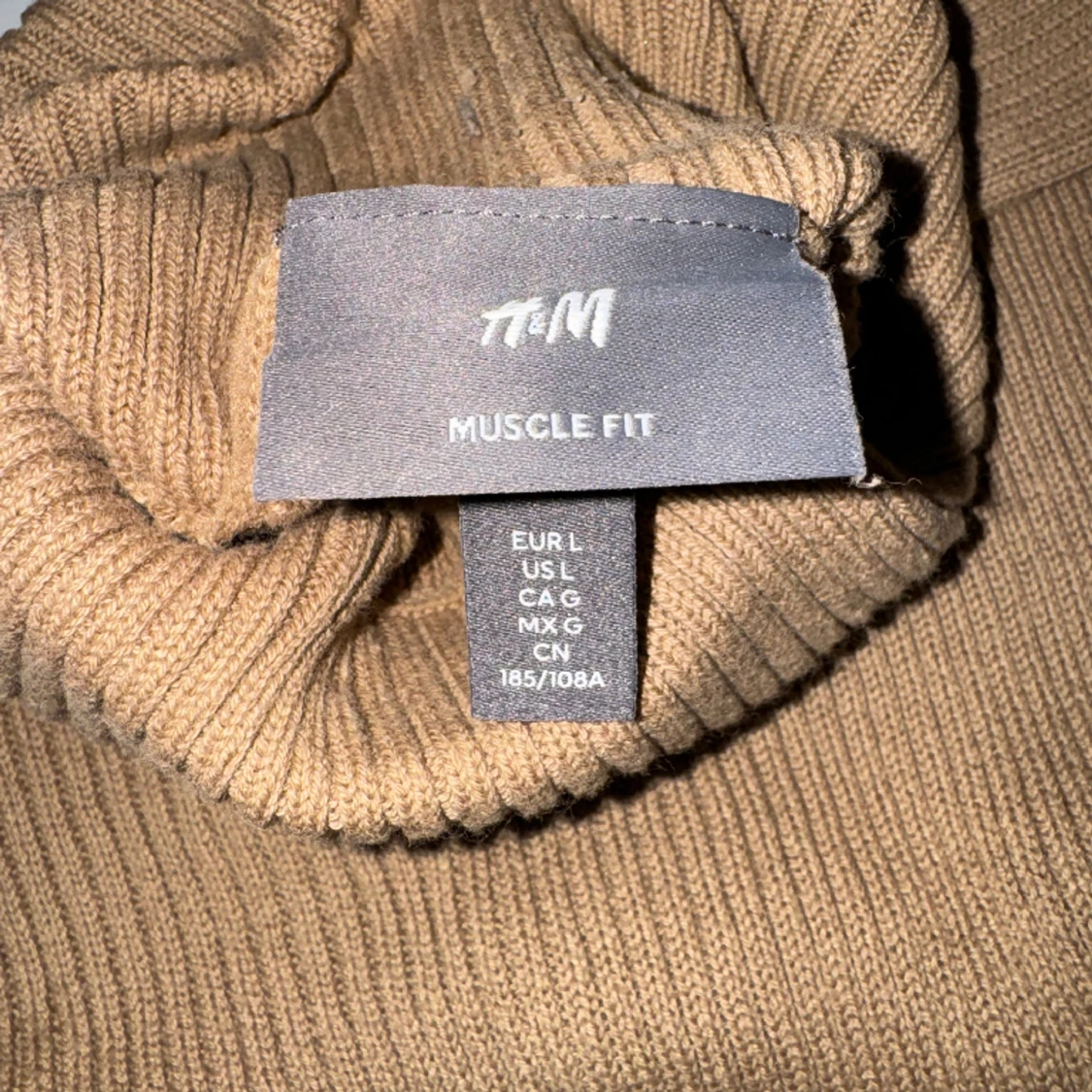 Stickad turtleneck - 91