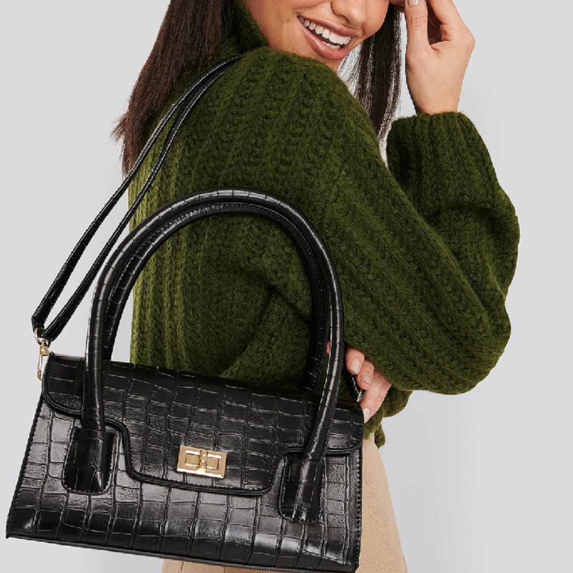 Svart handväska  - 91