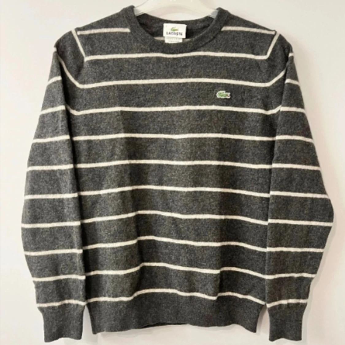 Grå Ylletröja från Lacoste