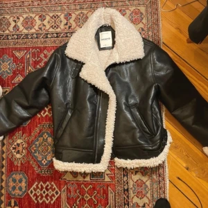 House of CB Madden vegan leather jacket - barely worn, oversized fit, warm with big pockets