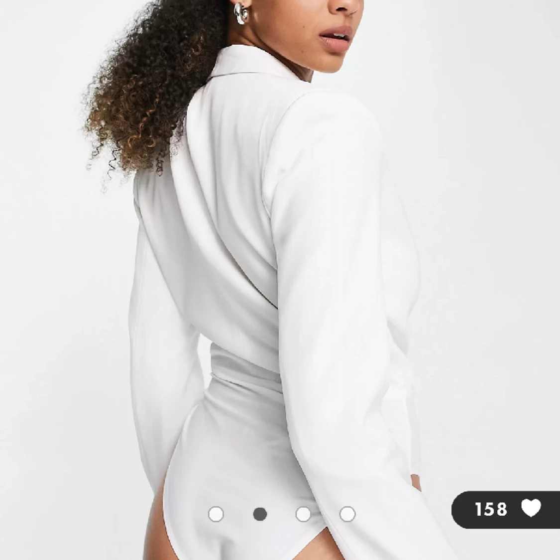 Vit body kavaj (Tall) - 90