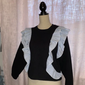 Zara Jumper - Croppad jumper med skjortdetaljer från ZARA 