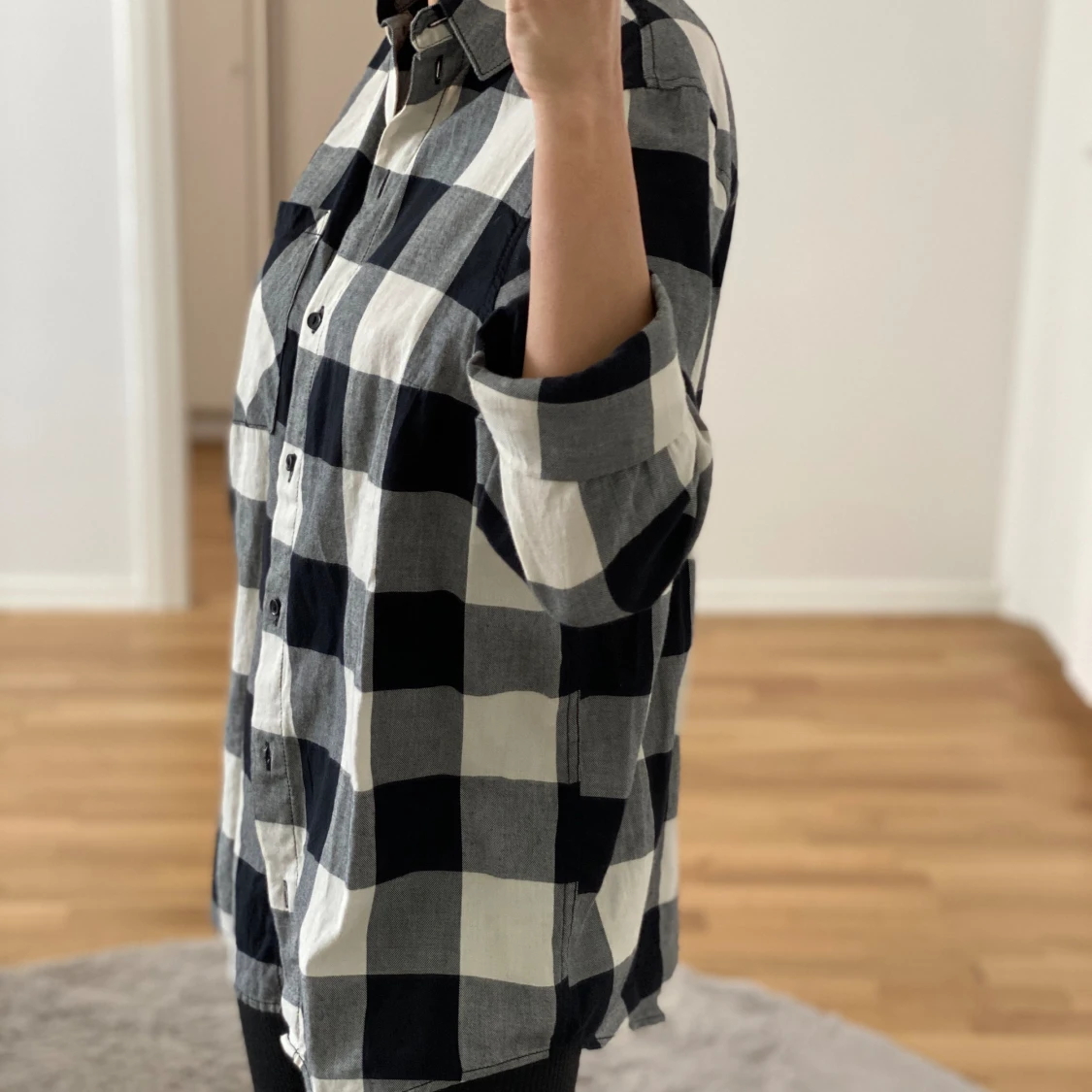 Rutig damskjorta  - 90