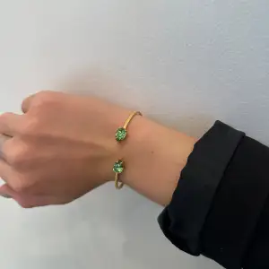 Säljer detta fina armband från Caroline Svedbom i färgen peridot💚inga defekter 