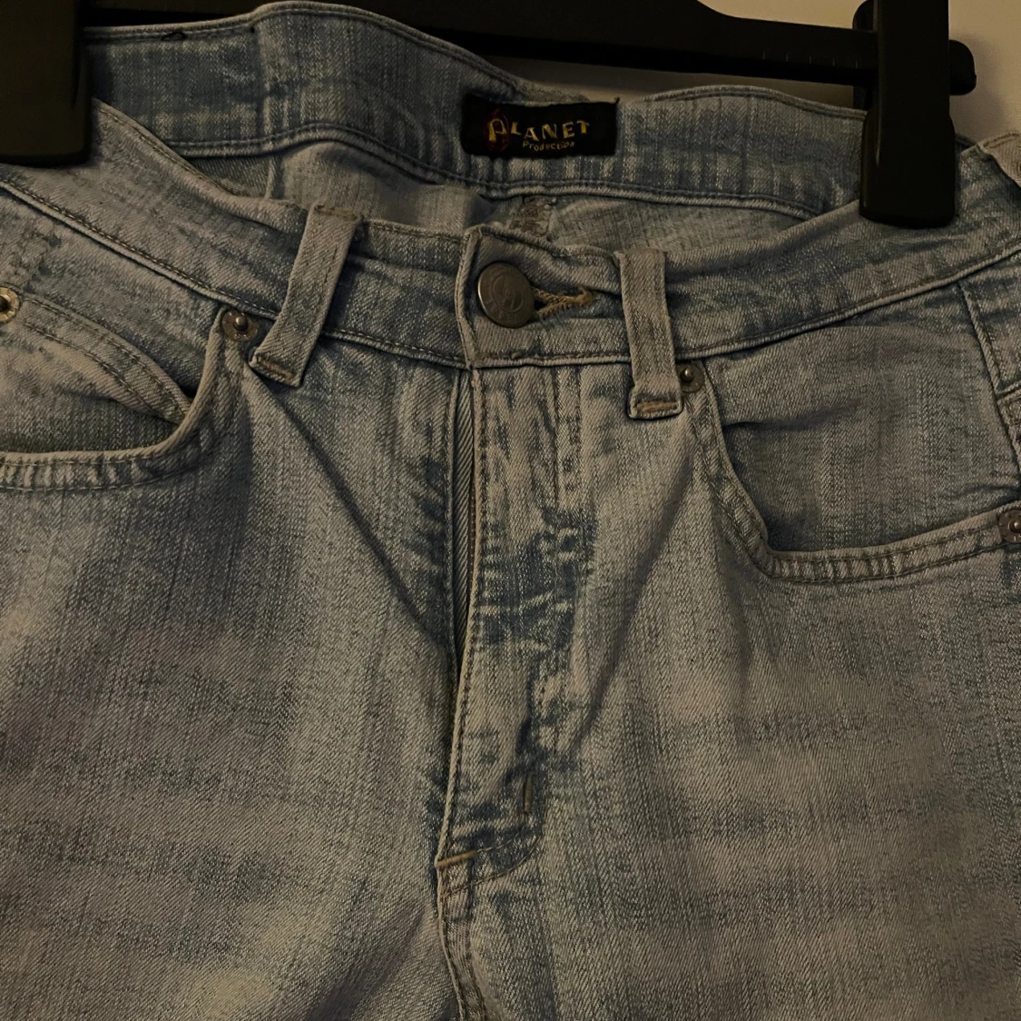 Bootcut ljusblåa jeans vintage - 91