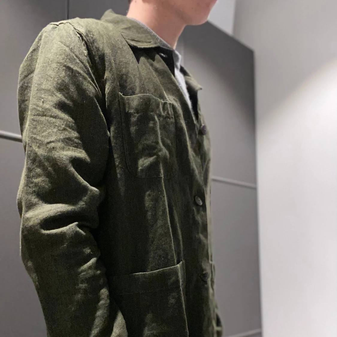 Linen overshirt - 90