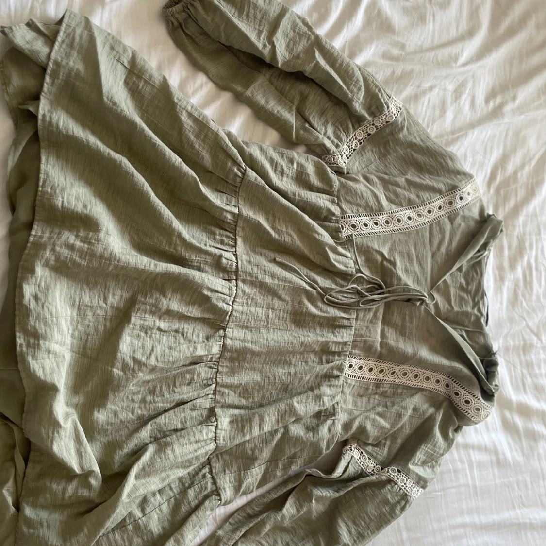 Grön sommarklänning  - 90