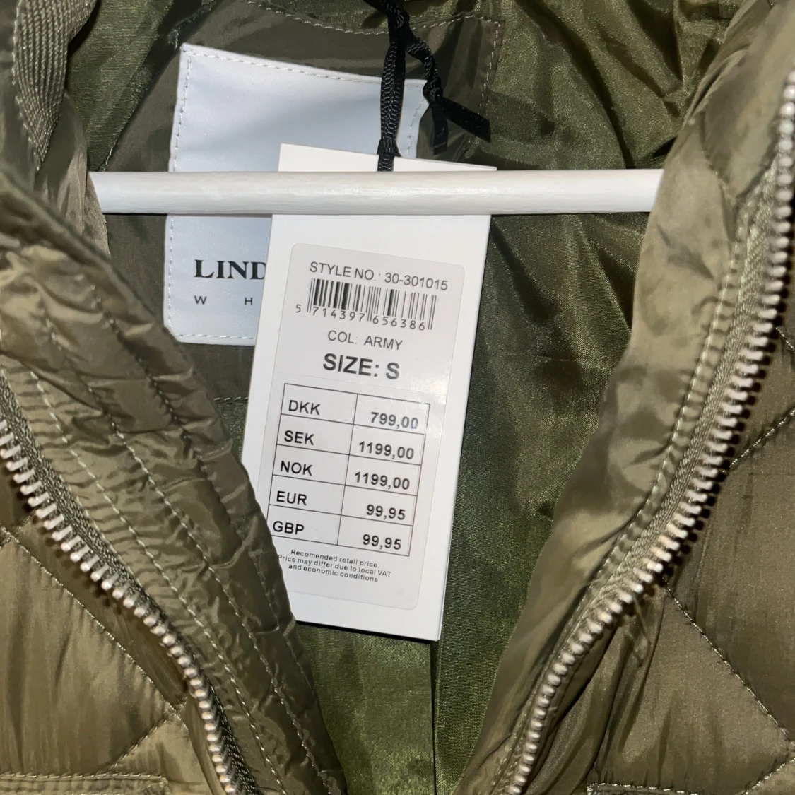 Quilted Fieldjacket Lindberg - 90