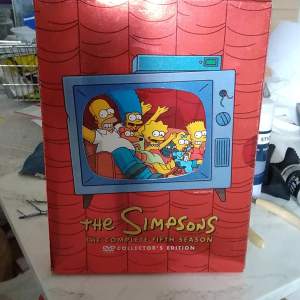 The whole S.5 of The simpsons on DVD, a few scratches on on the package, seen once but no scratchrs on the dvd's
