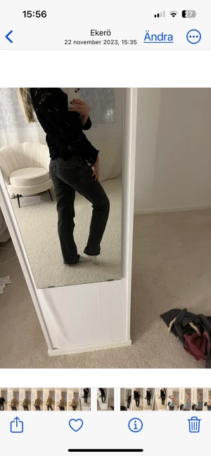 Lowwaist jeans - Skitsnygga lågmidjade jeans ifrån weekday🔥 Strl 25/32 så ca 34 i vanliga Använd gärna köp nu💓
