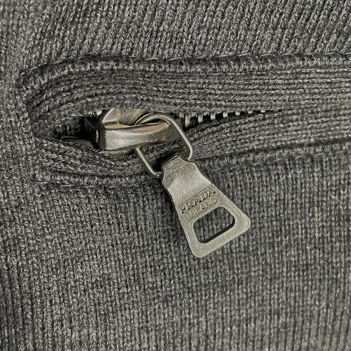 Vintage Prada Cotton Knit Jacket - 91
