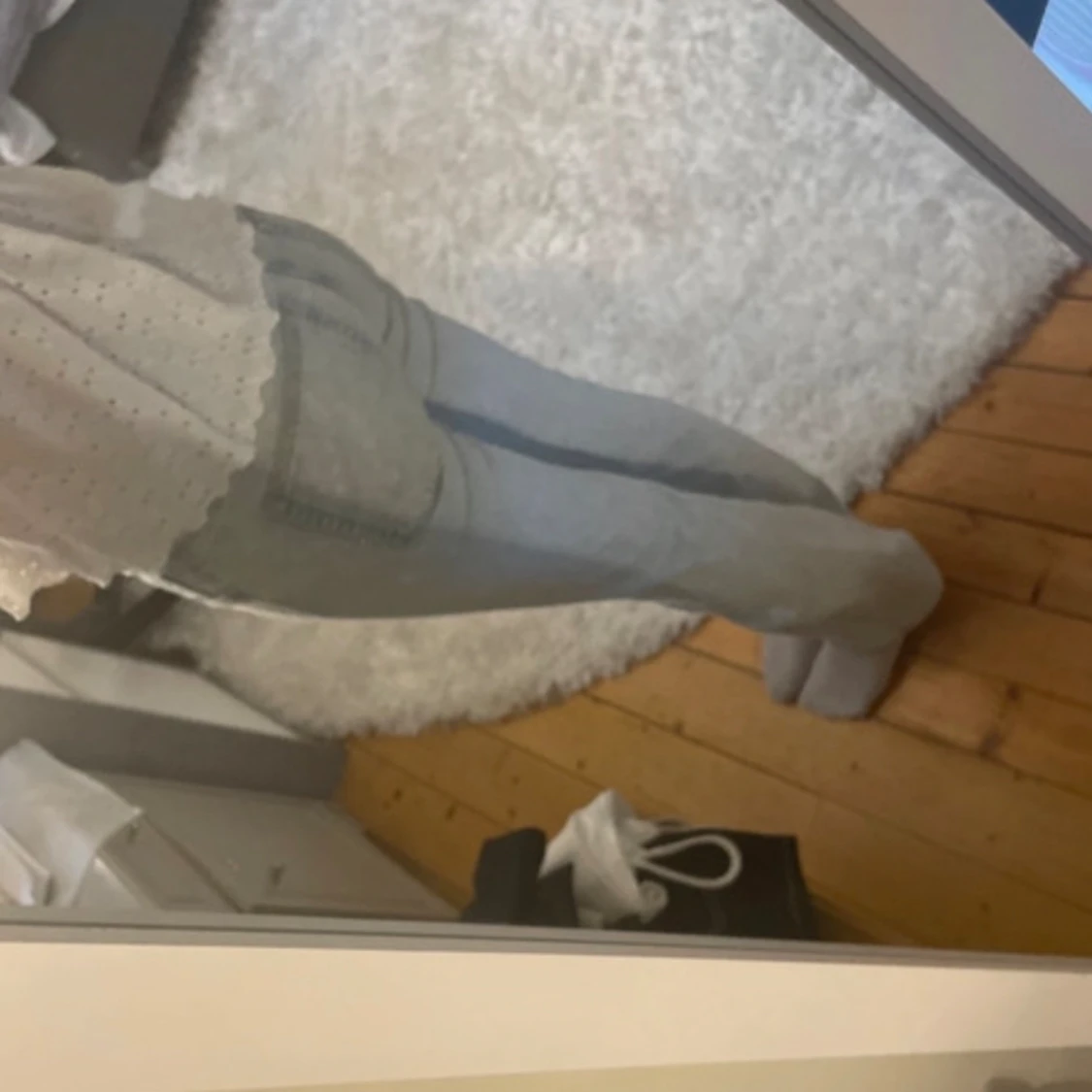 ljusblåa jeans 💖 - 90