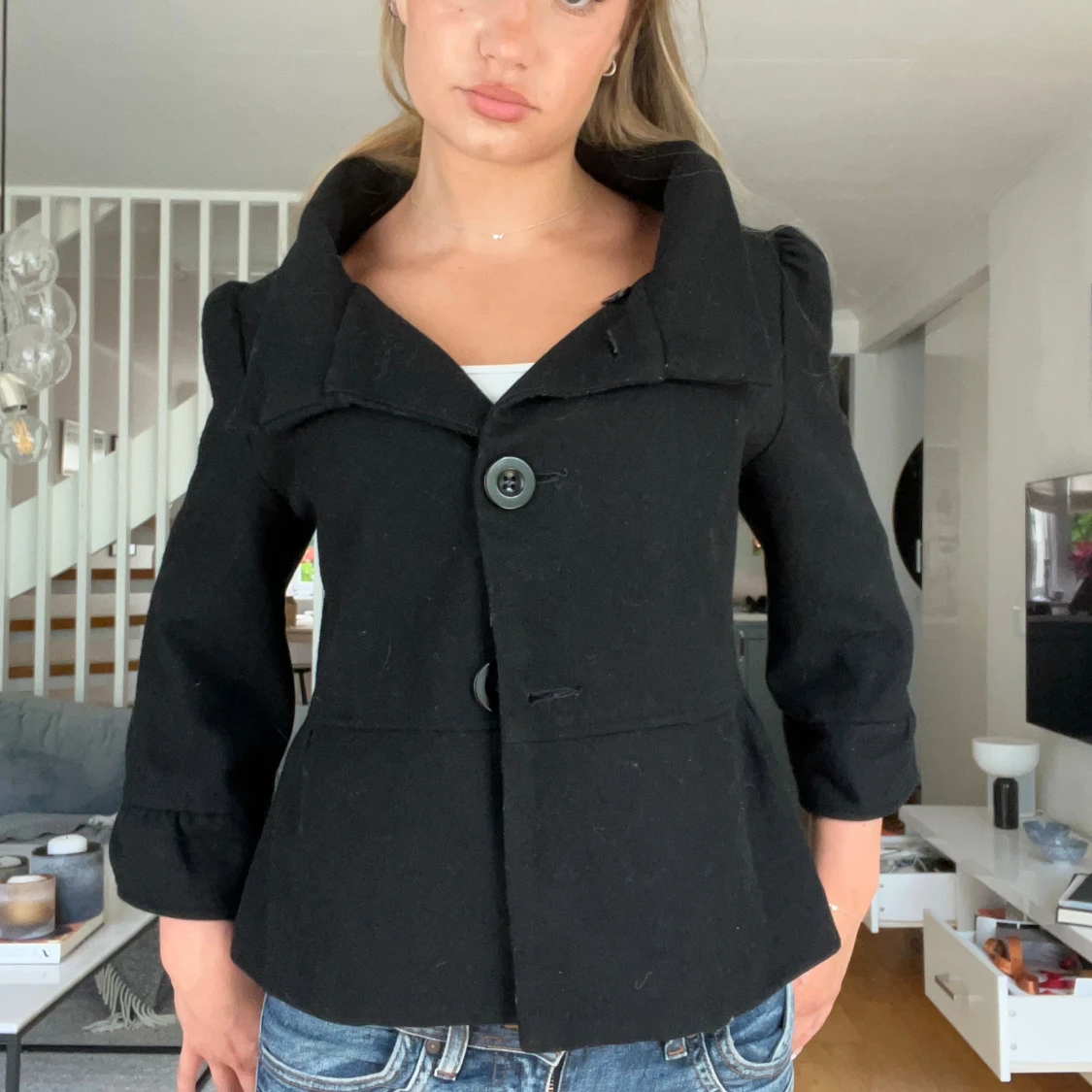 Trekvartsärmad jacka - 91