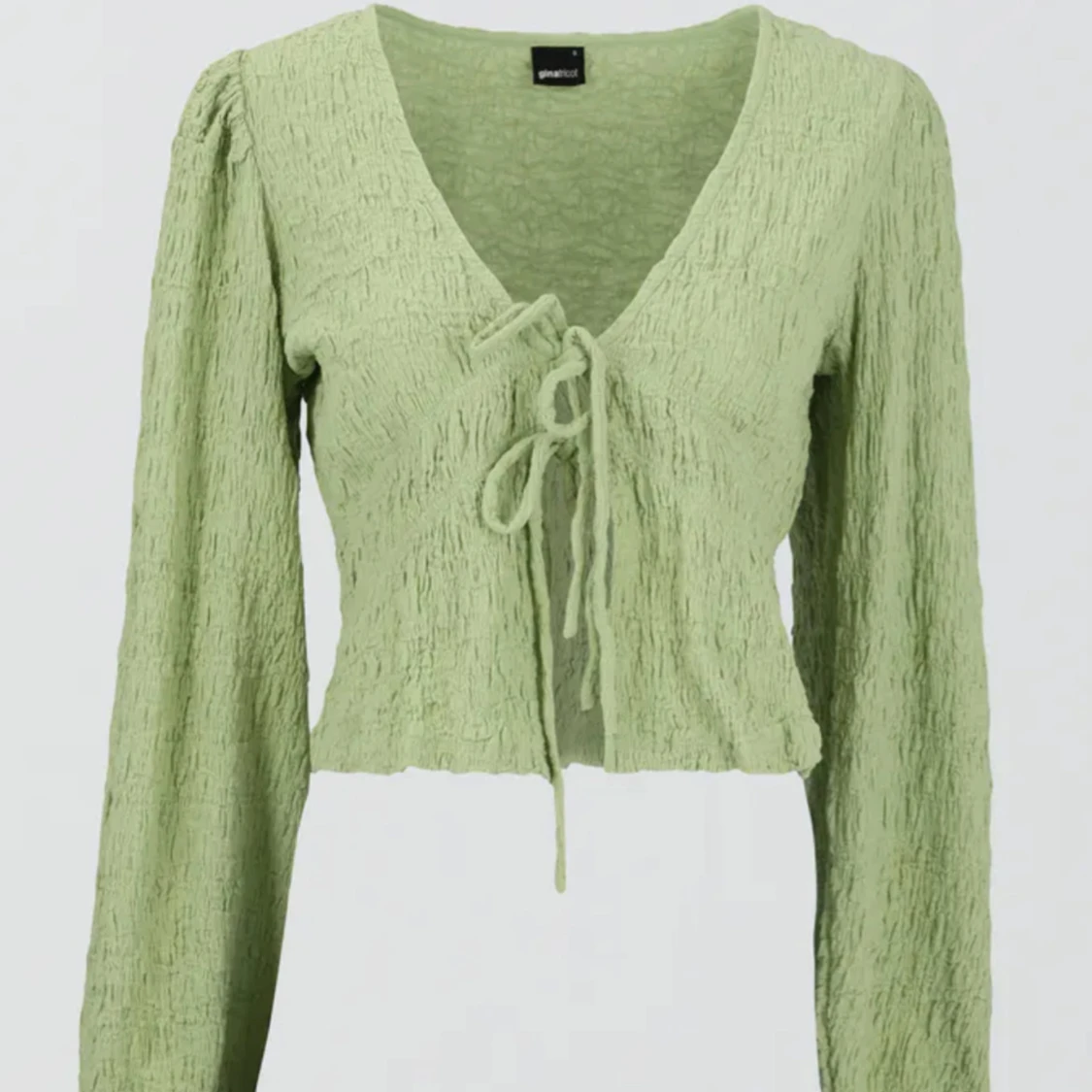 Långärmad magtröja från Gina Tricot