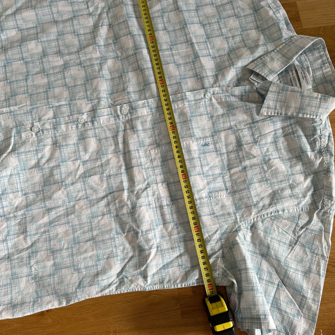 Vintage YSL Yves Saint Laurent skjorta T-shirt retro y2k boxy baggy oversized  - 93