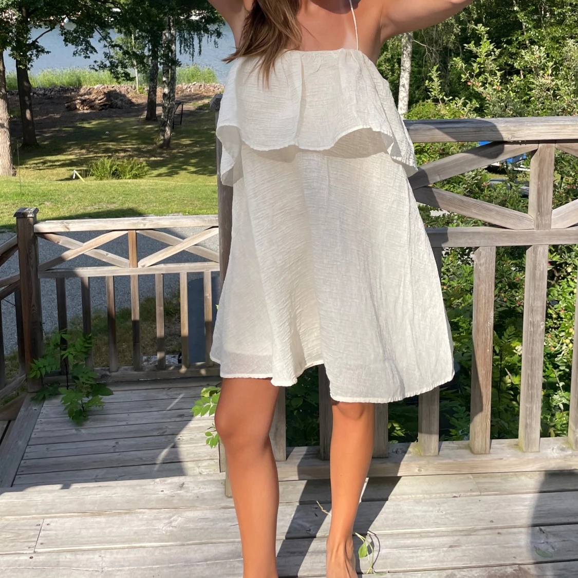 Populär Vit Hm klänning