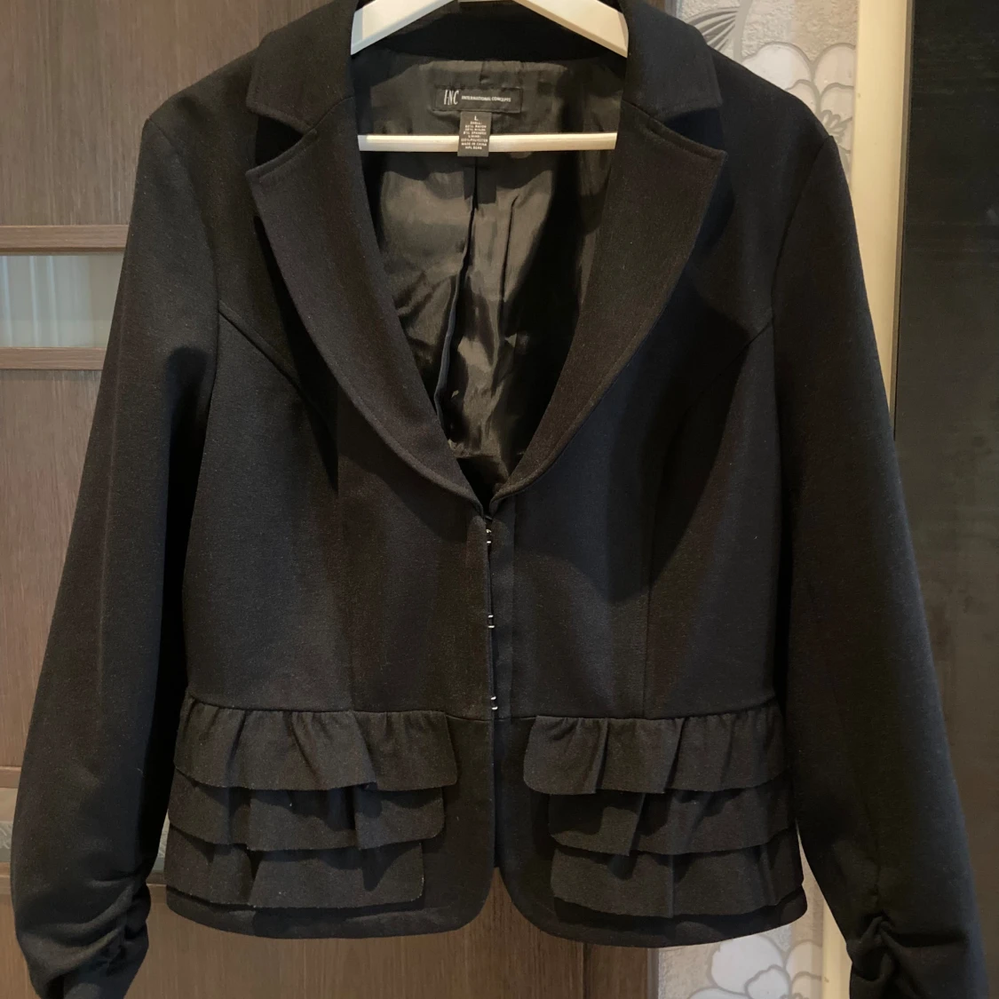 Ruffle Jacket Blazer