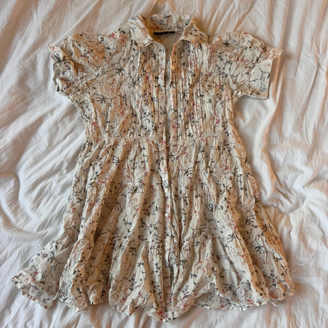 Blommig klänning  - 91