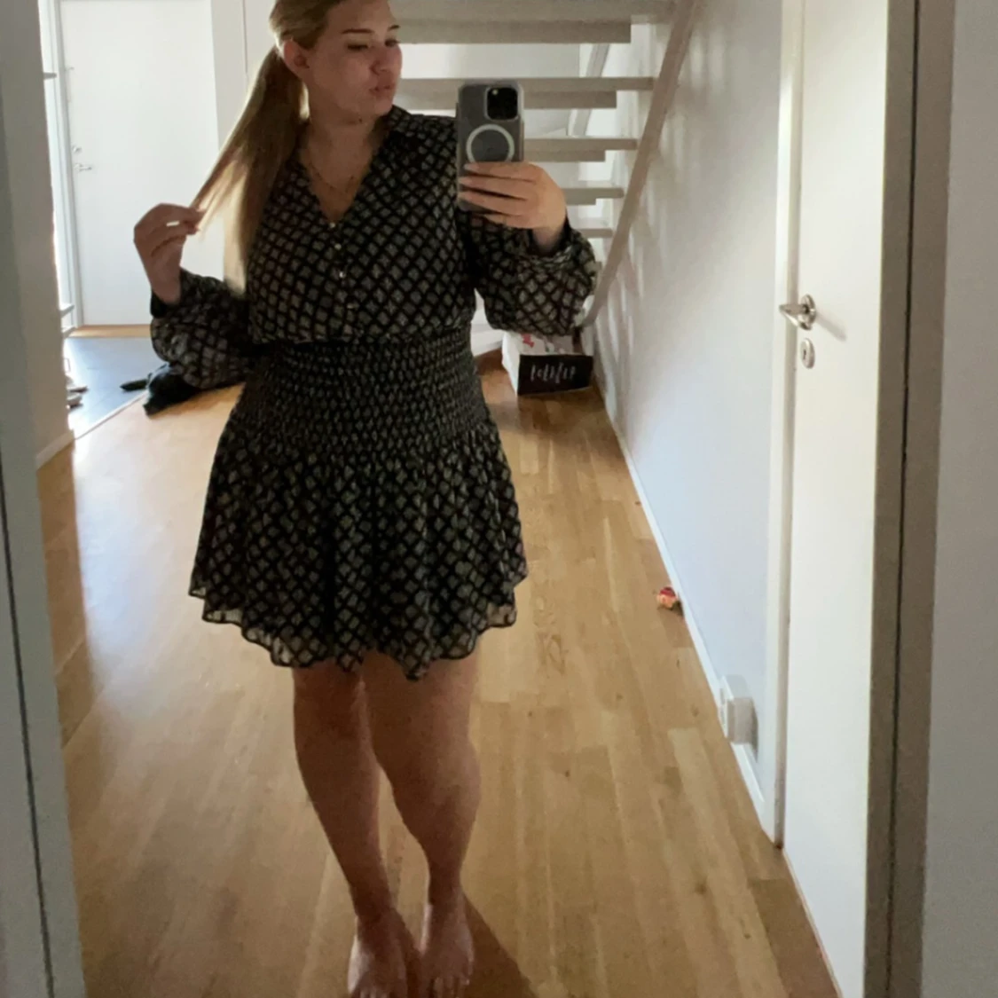 Svart Zara klänning  - 90